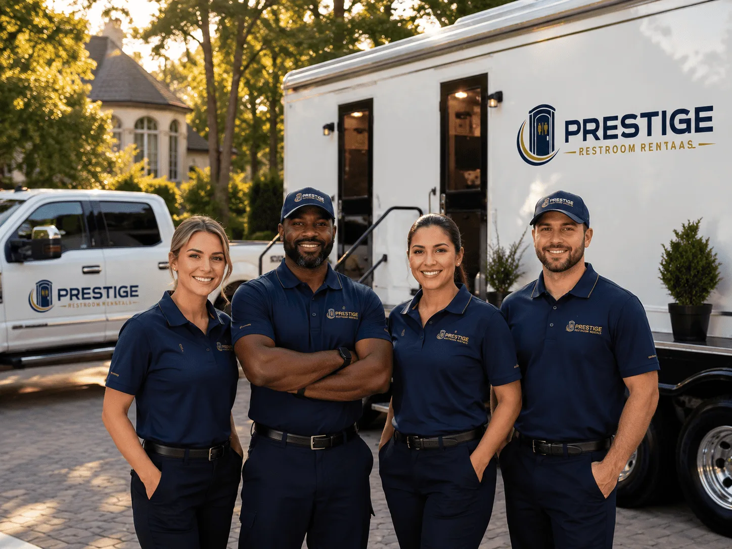 Trusted Luxury Portable Restrooms company in Hettinger, ND